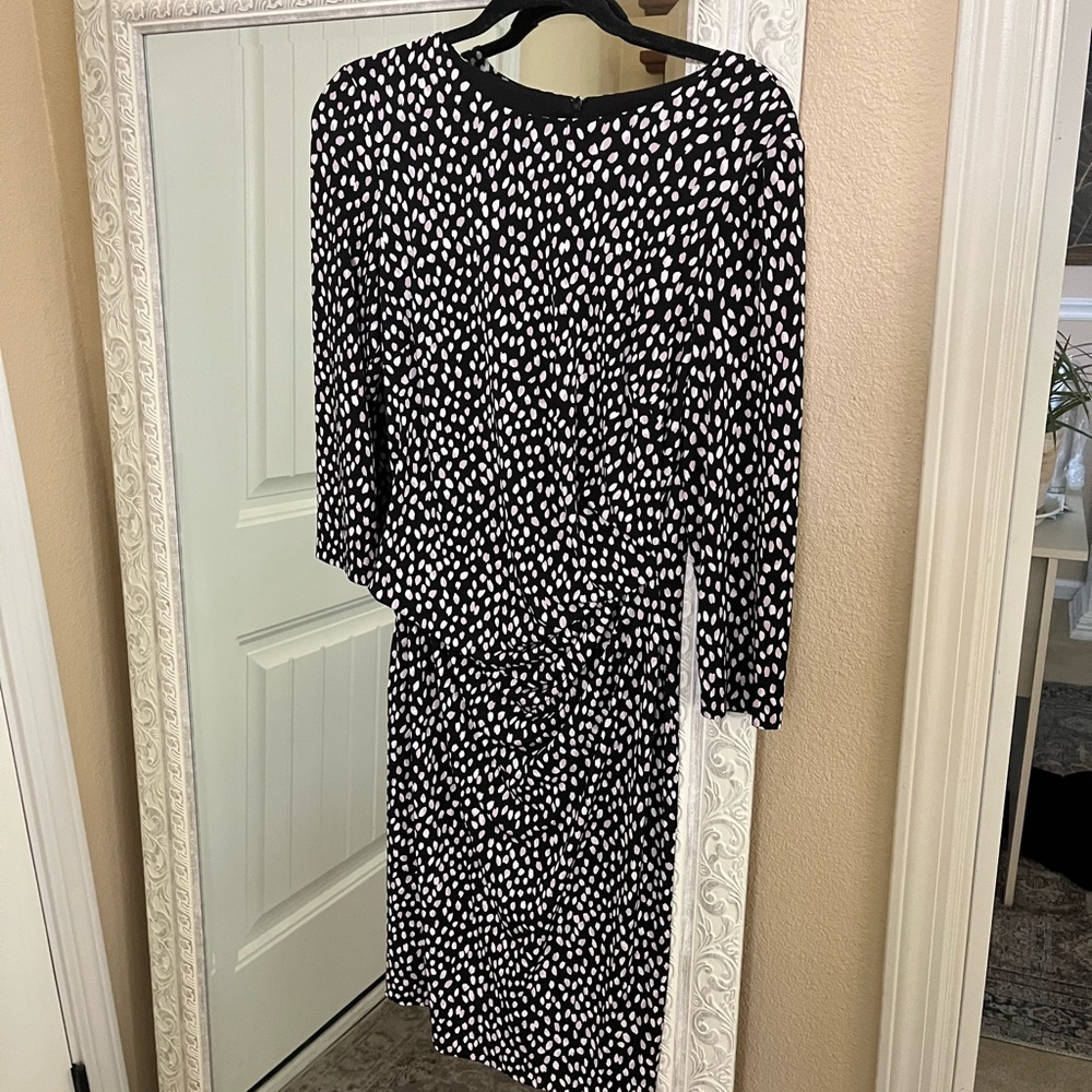 Black and White Polka Dot Dress